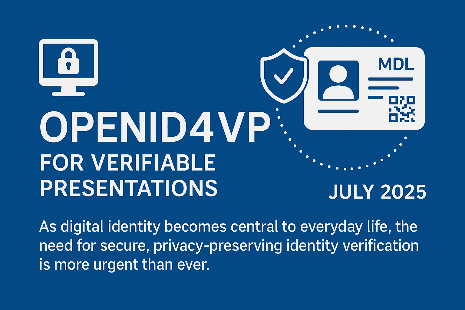 Digital identity and mobile driving licence technology